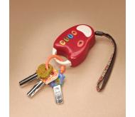 B.Toys: zestaw kluczy samochodowych z pilotem FunKeys czerwony