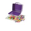 Plus Plus: klocki mini mix pastel metalowa walizka Mini 600 sztuk