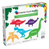 klocki magnetyczne Dino 5 dinozaurów Magna Tiles