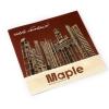 Maple: klocki drewaniane worek żeglarski 200 sztuk