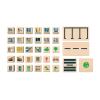 Just Blocks: klocki drewniane City Medium 160 elementów