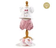 Lullu Dolls: ubranka dla lalek - piżamka Kotek