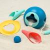 Quut: zestaw plażowy Mini Ballo + Cuppi + Magic Shapers Heart w worku