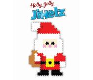 Fat Brain Toys - Puzzle z bombką Pixelki Święty Mikołaj 150 elementów