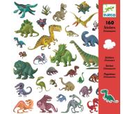 Djeco: zestaw 160 naklejek Dinozaury