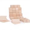 Just Blocks: klocki drewniane 68 elementów