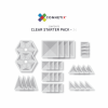 klocki magnetyczne Clear Starter Pack 32 elementy Connetix