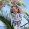 Lullu Dolls: ubranka dla lalek - bluza z kapturem Myszka