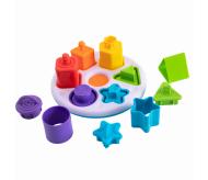 Fat Brain Toys: sorter kształtów z przykrywkami Plugzy