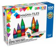 klocki magnetyczne Clear Colors 100 elementów Magna Tiles